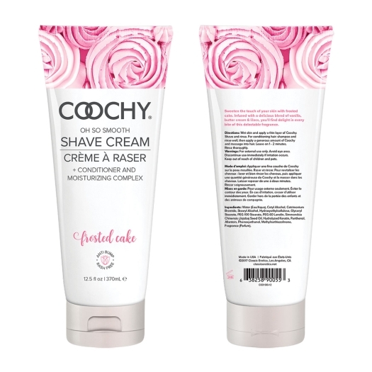 Best Coochy Shave Cream 12.5oz - Frosted Cake her care Coochy shave on sale at herVibrators.com.