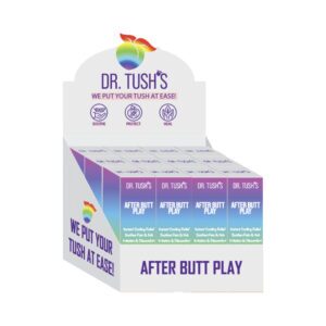 Dr. Tush After Butt Play Pride Box 12-Pack Intimate Cleanser