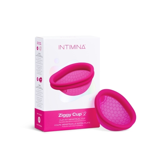Try a Intimina Ziggy Cup 2 - Size B menstrual cup for your next period to see why some women claim this is the best menstrual cup!