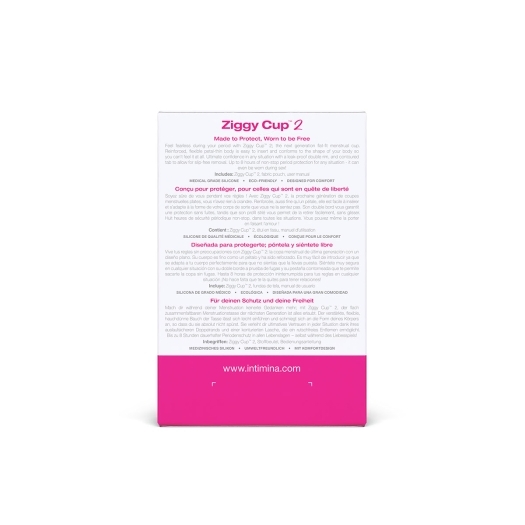 Try a Intimina Ziggy Cup 2 - Size B menstrual cup for your next period to see why some women claim this is the best menstrual cup!