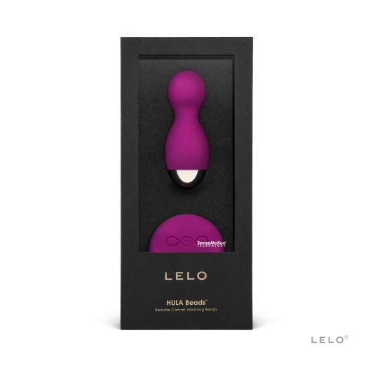Close-up of the  LELO vibrator for texture detail