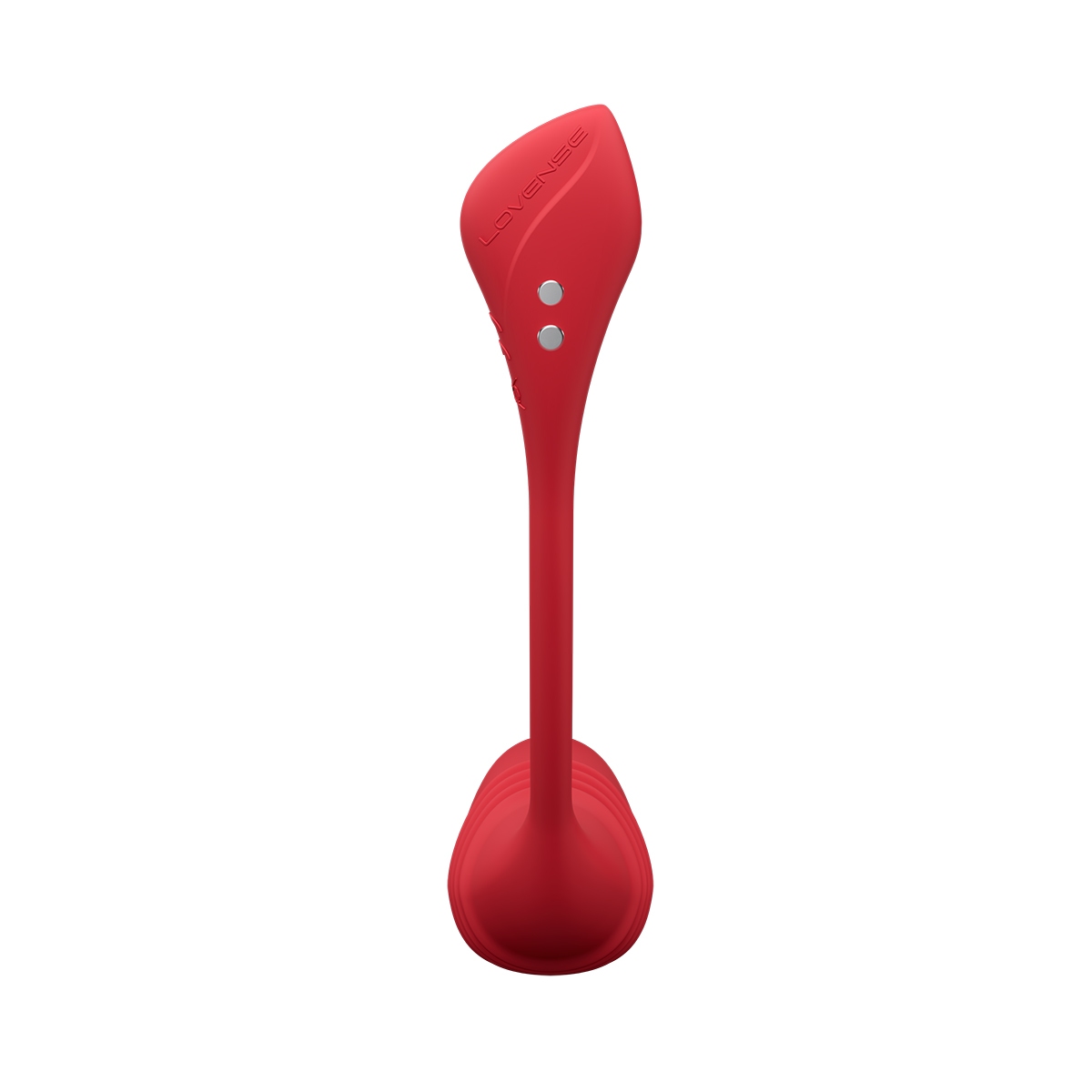 Angled view of the  Lovense vibrator designed for intimate use