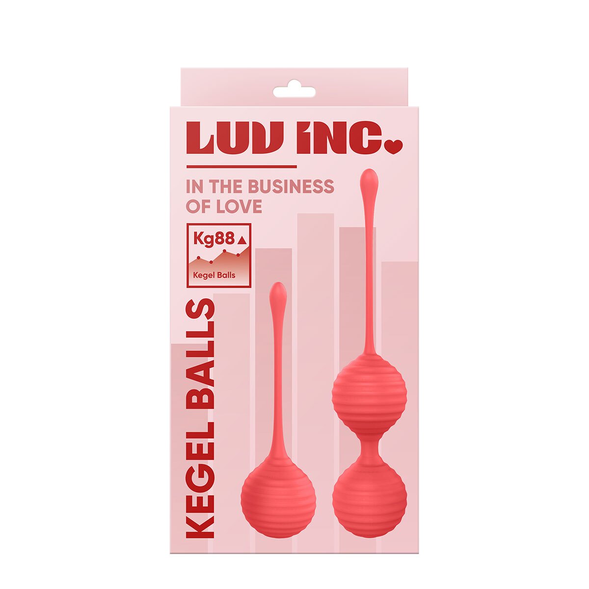 Buy Luv Inc Kegel Balls Coral kegel exercise device for pelvic floor muscle strengthening.