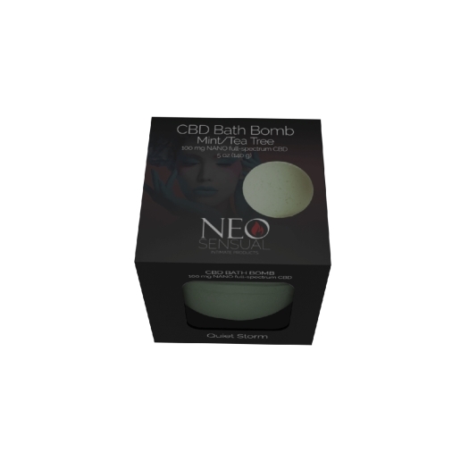 Neo Sensual Cbd Bath Bomb - Quiet Storm intimate cleansers and personal cleansing care by NEO Sensual.