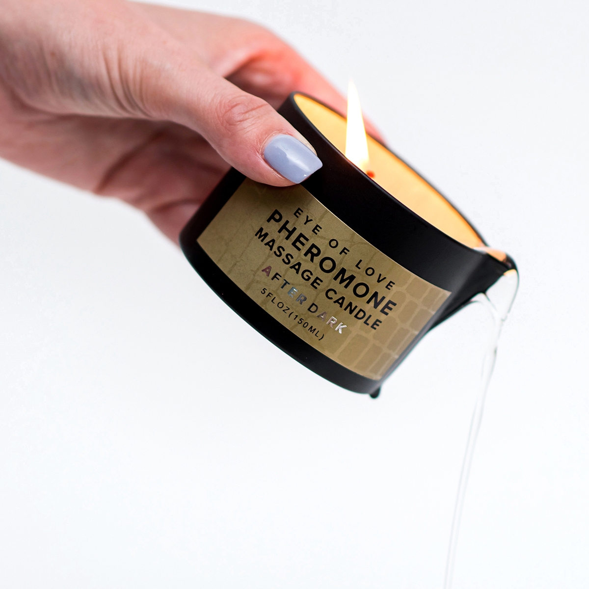 Buy Eye of Love Pheromone Massage Candle 150ml After Dark (F to M) for her or him.