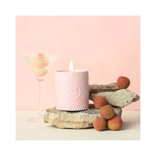 Buy HighOnLove Pink Massage Candle Lychee Martini for her or him.