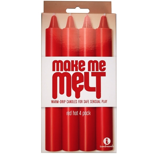 Buy The 9s Make Me Melt Candle Red 4pk for her or him.