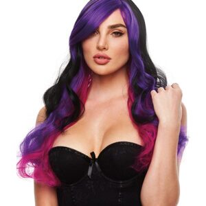 Pleasure Wigs Brandi - Black/Purple