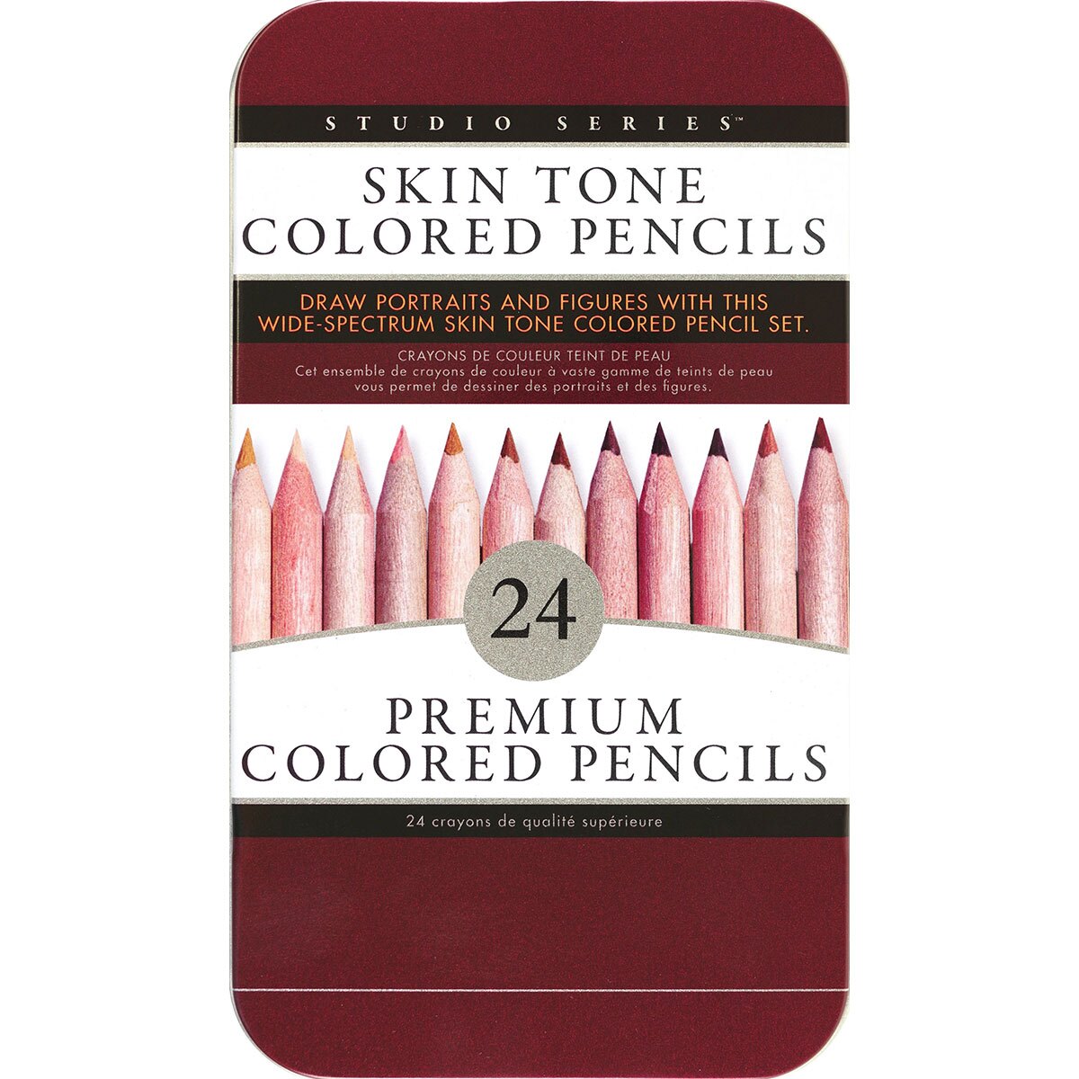 Buy  Skin Tone Colored Pencils 24pk book for her.