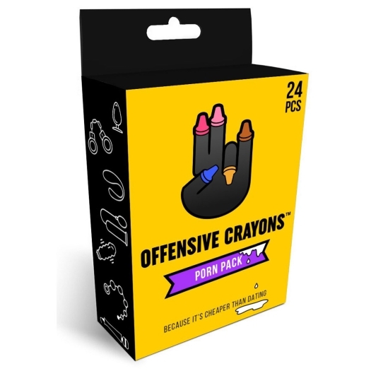 Buy  Offensive Crayons: Porn Pack book for her.