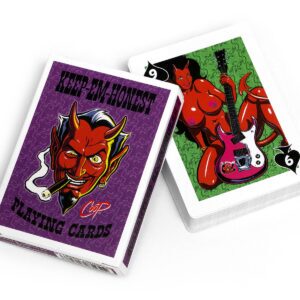 Wood Rocket Keep Em Honest Cards