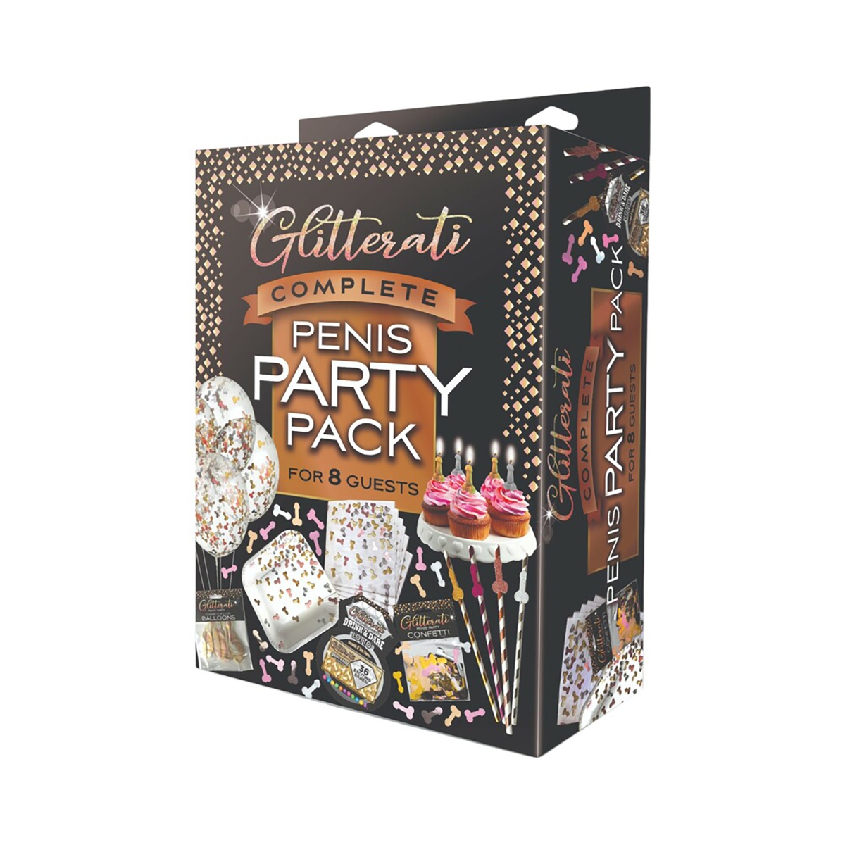Buy  Glitterati Party Pack Penis book for her.