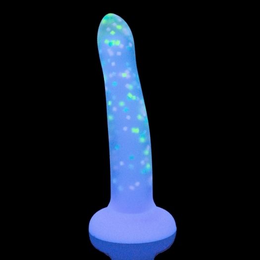 Addiction Rave Party Marty Dong Glow In The Dark 8 in  dildo made by BMS on sale at herVibrators.com
