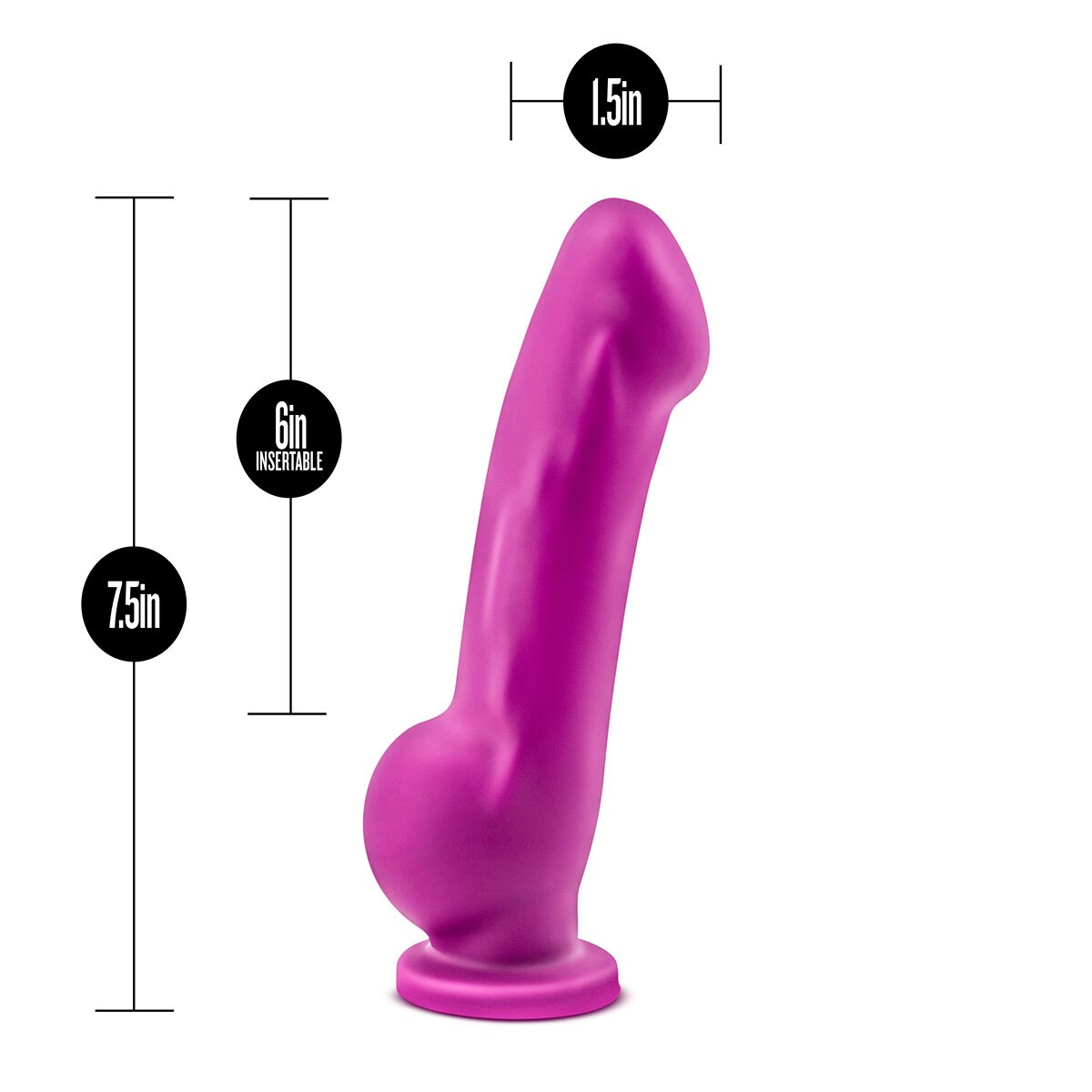Avant D7 Ergo Violet dildo made by Avant on sale at herVibrators.com