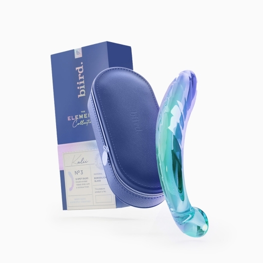 Biird Kalii Glass G spot Dildo dildo made by Biird on sale at herVibrators.com