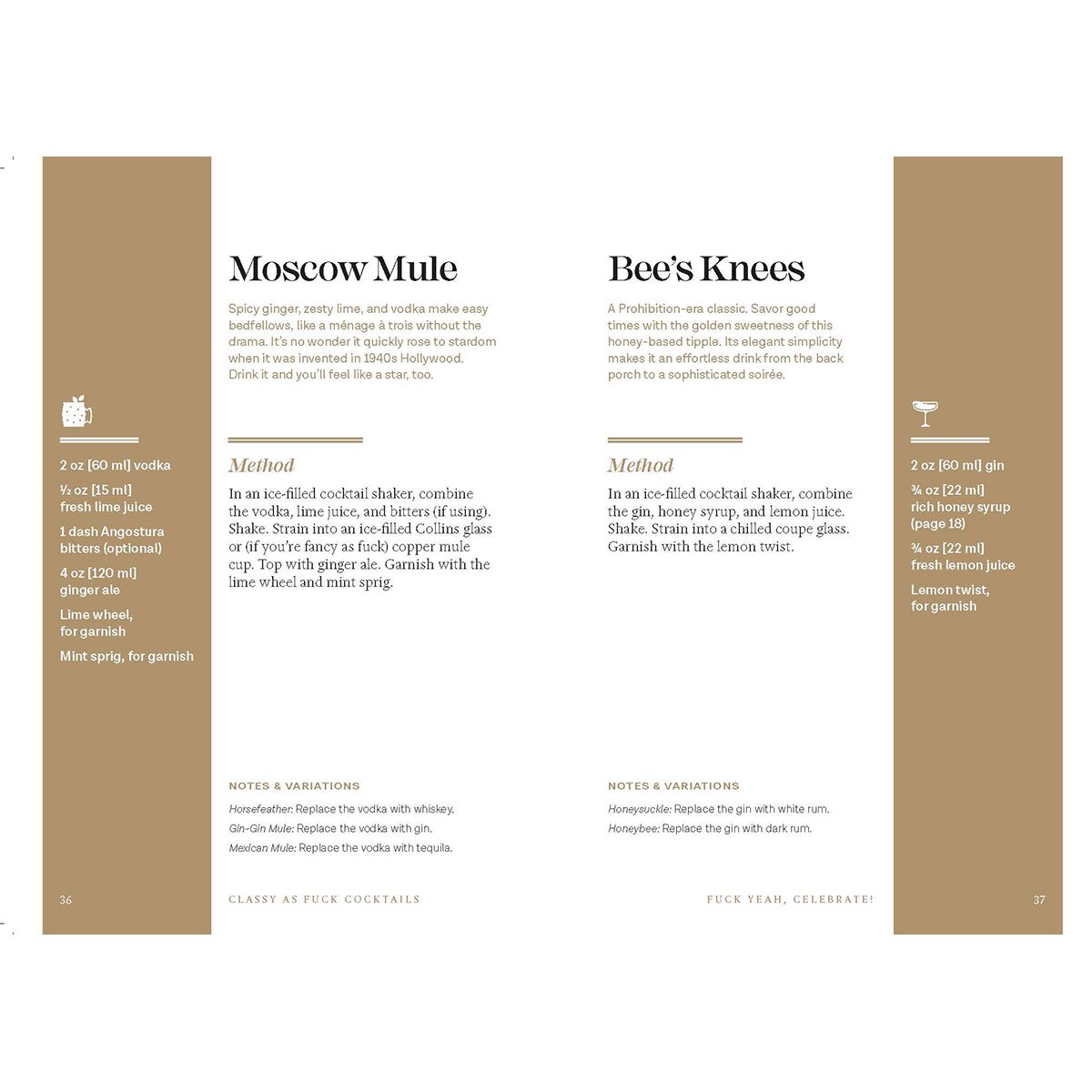 Buy  Classy as Fuck Cocktails book for her.