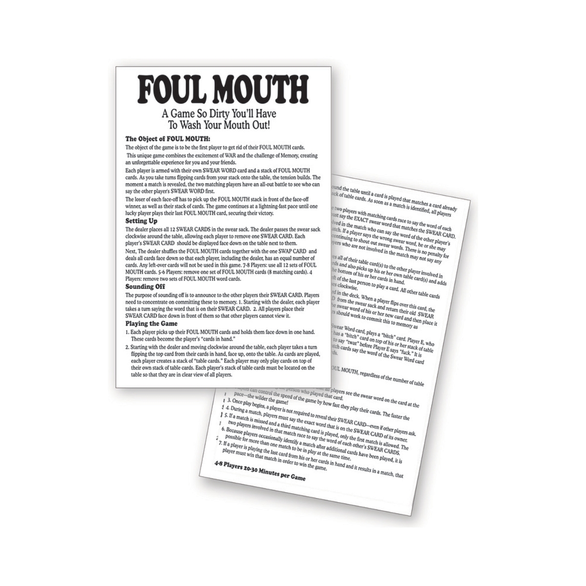 Buy  Foul Mouth Card Game book for her.