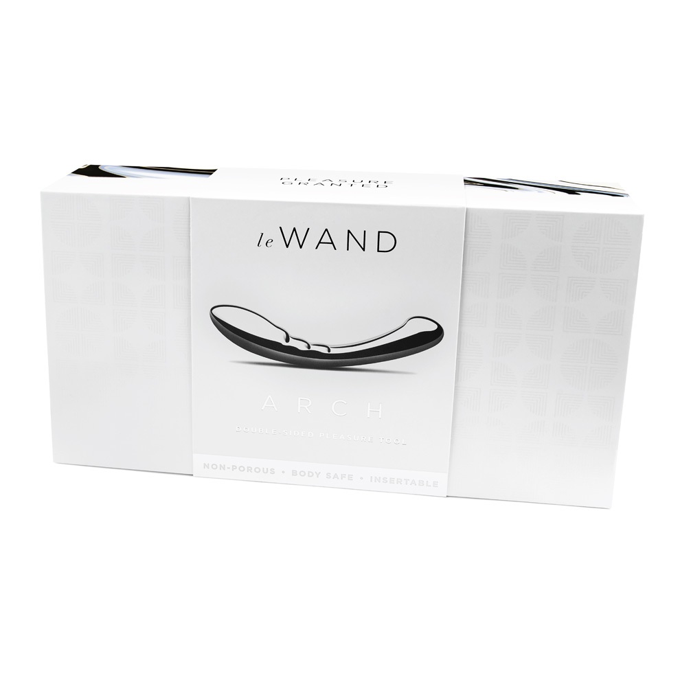 Le Wand Stainless Arch dildo made by Le Wand on sale at herVibrators.com