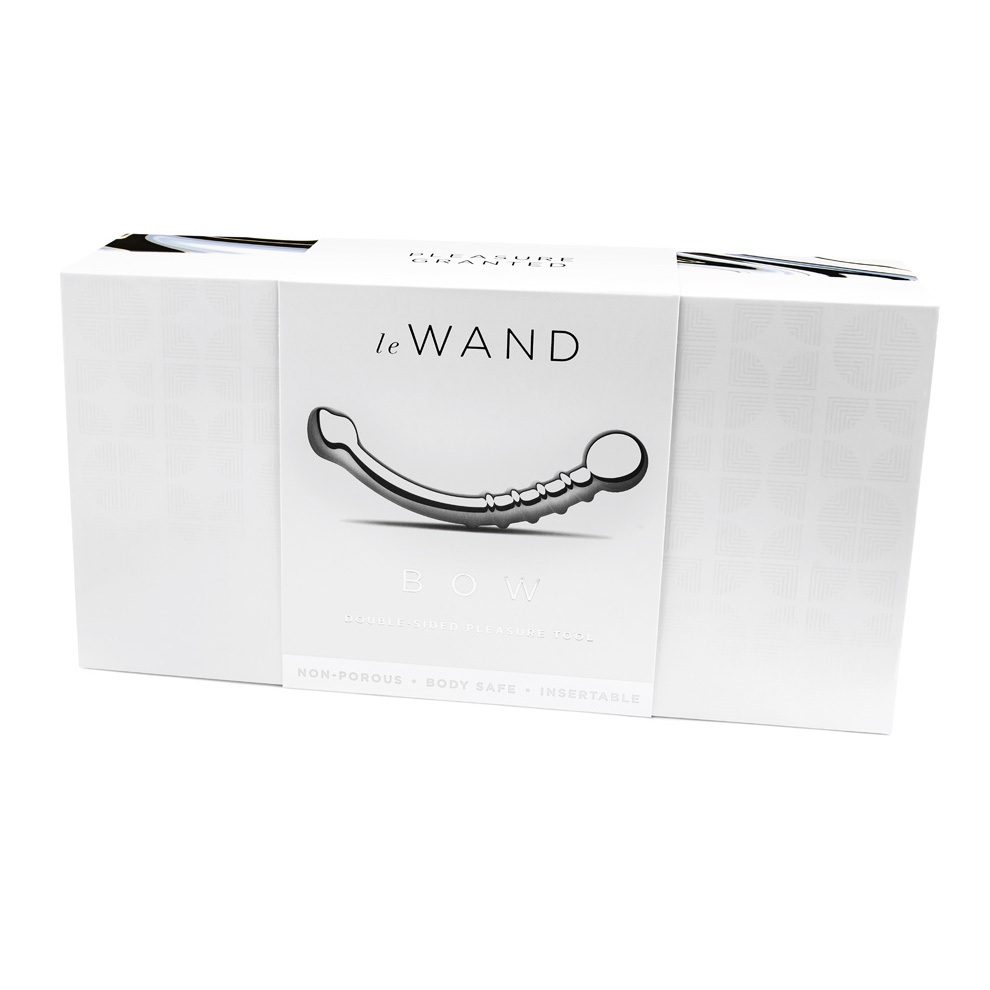Le Wand Stainless Bow dildo made by Le Wand on sale at herVibrators.com