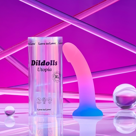 Love to Love Dildolls Utopia XLarge dildo made by Lovely Planet on sale at herVibrators.com