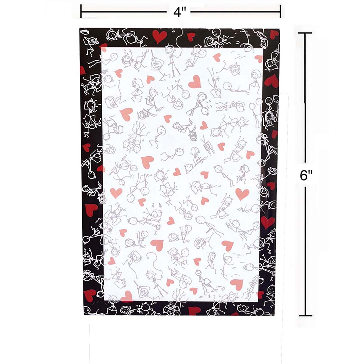 Buy  Naughty Stick Figure Notepad book for her.