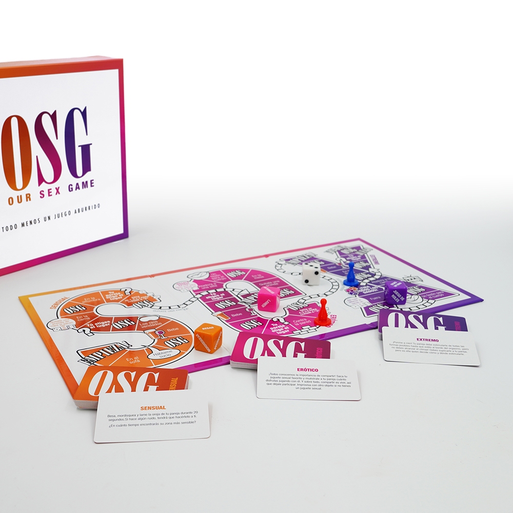 Buy  Our Sex Game (Spanish Language) book for her.