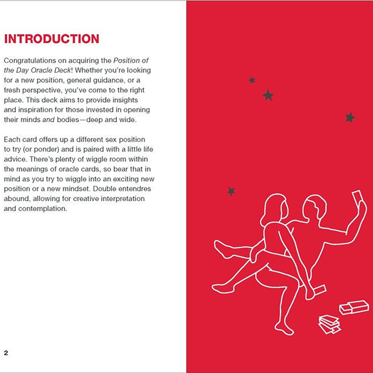 Buy  Position of the Day Oracle Deck book for her.