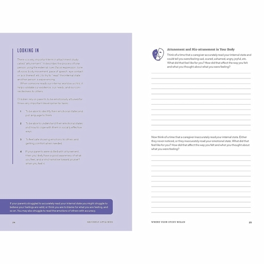 Buy  Securely Attached book for her.