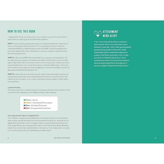 Buy  Securely Attached book for her.