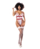 Sexy Nurse Bodysuit & Headpiece sexy lingerie costumes by Mapale