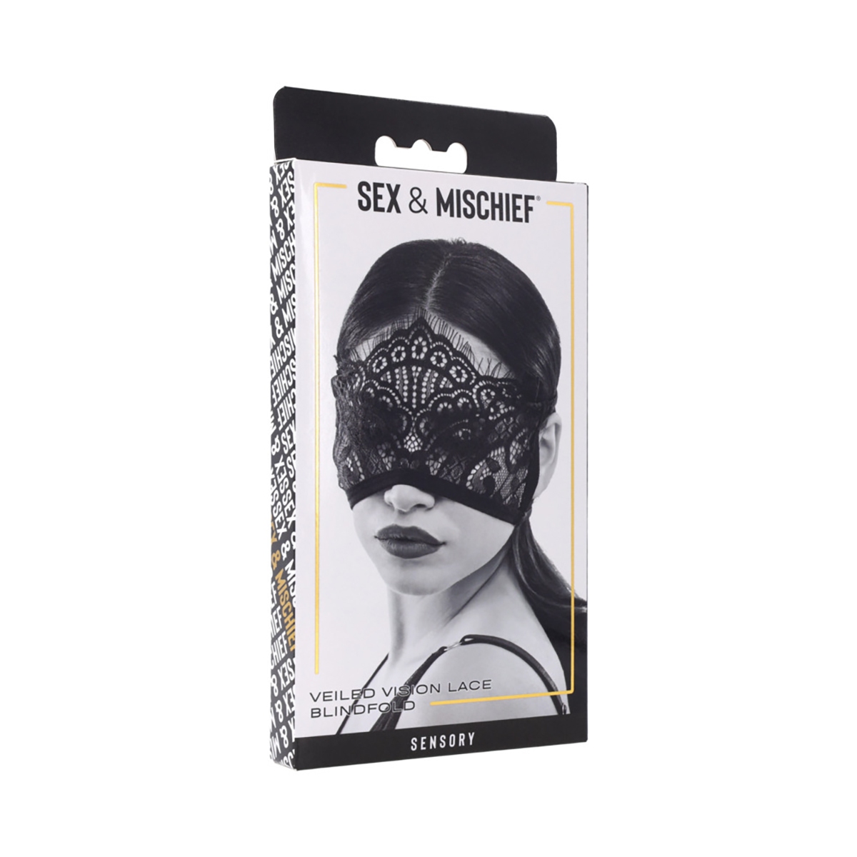 Buy  Sportsheets Sex & Mischief Veiled Vision Lace Blindfold book for her.