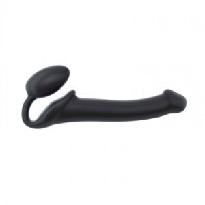 Strap On Me Black Large Dildo