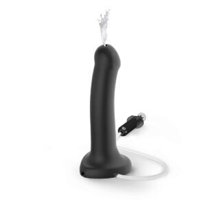 Strap On Me Cum Dil Black Dildo