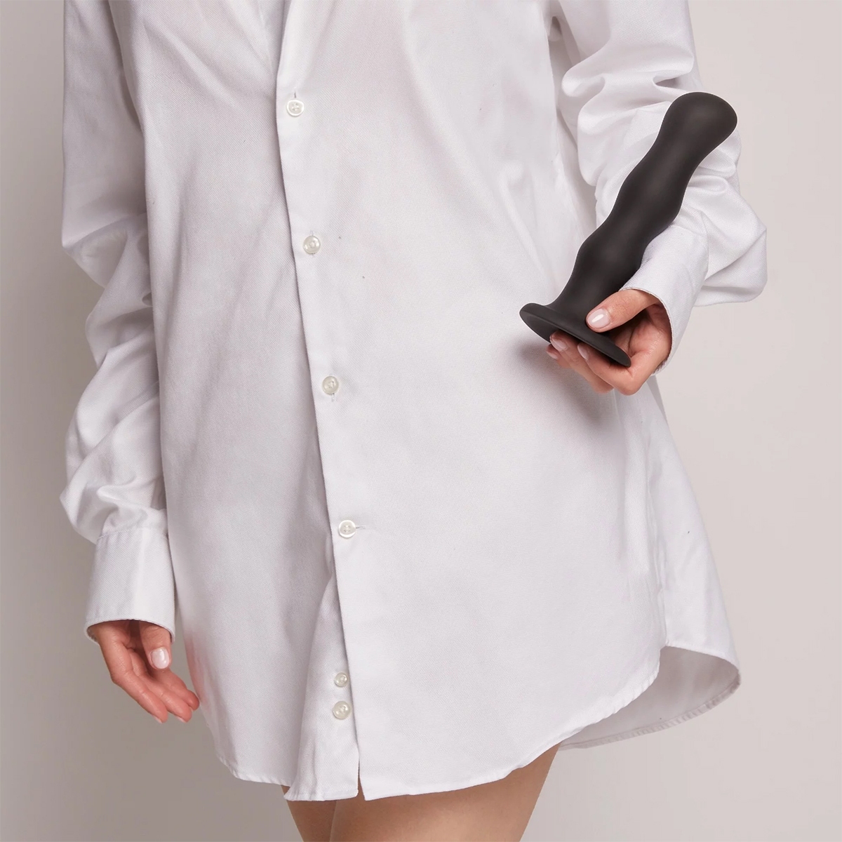 Strap On Me Geisha Ball Dil XL Black dildo made by Strap-On-Me on sale at herVibrators.com