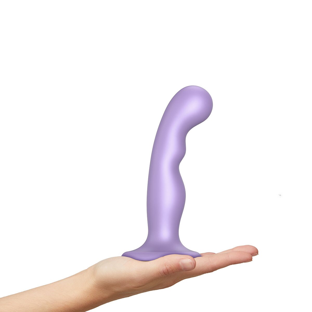 Strap On Me P amp G Plug Dil Metallic Lilac Medium dildo made by Strap-On-Me on sale at herVibrators.com