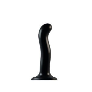 Strap On Me P amp G Spot Dil Medium Black Dildo