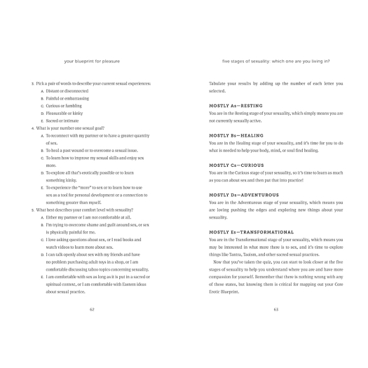 Buy  Your Blueprint for Pleasure book for her.