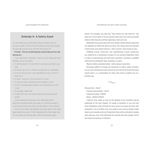 Buy  Your Blueprint for Pleasure book for her.