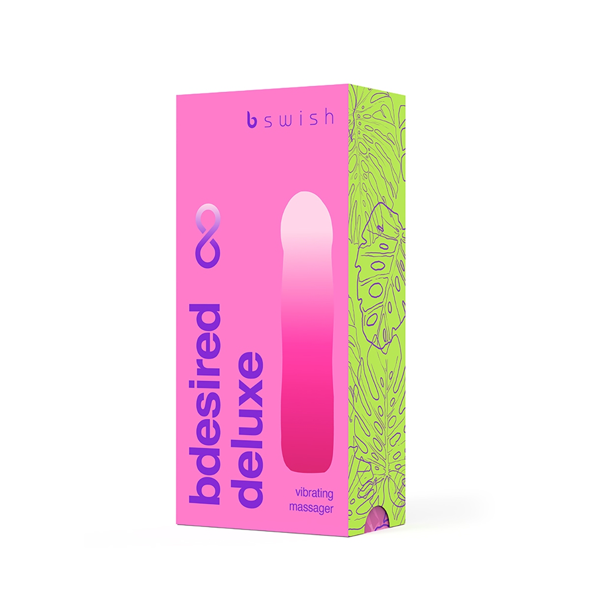 Product image of the Pink B Swish vibrator on clean background