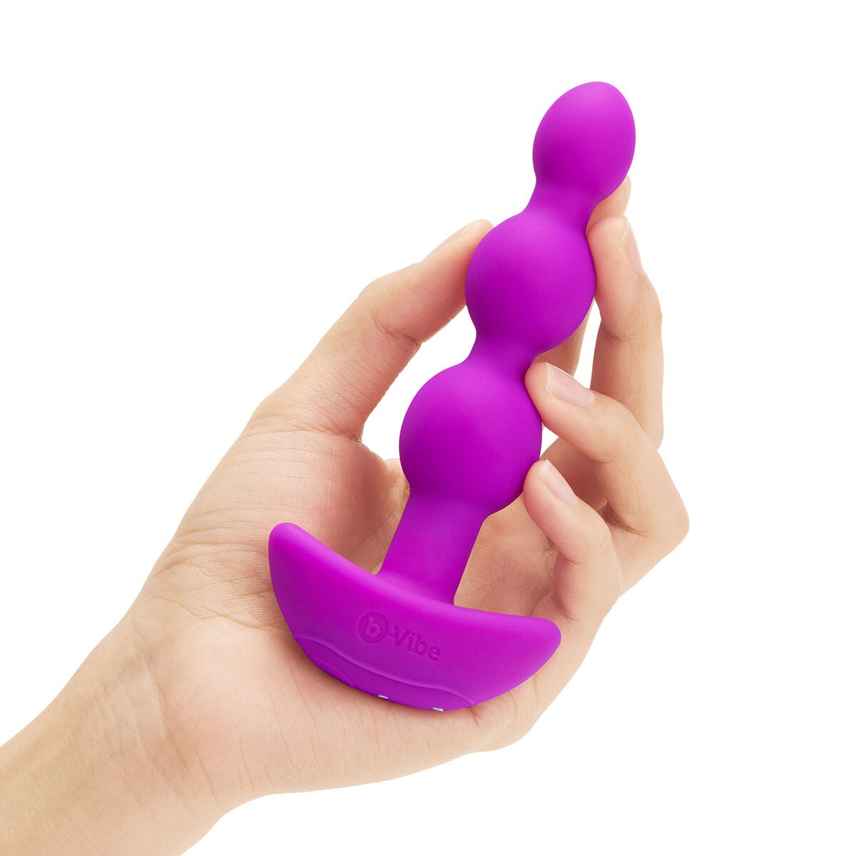 Fully assembled  B-Vibe vibrator with smooth exterior