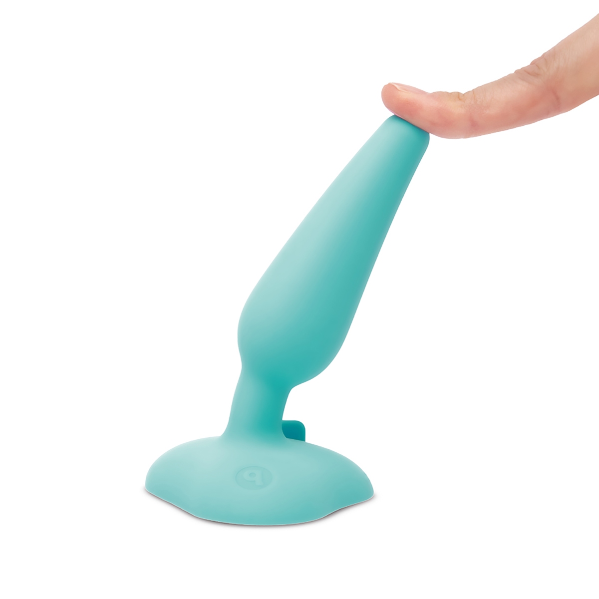 Close-up of the  B-Vibe vibrator for texture detail