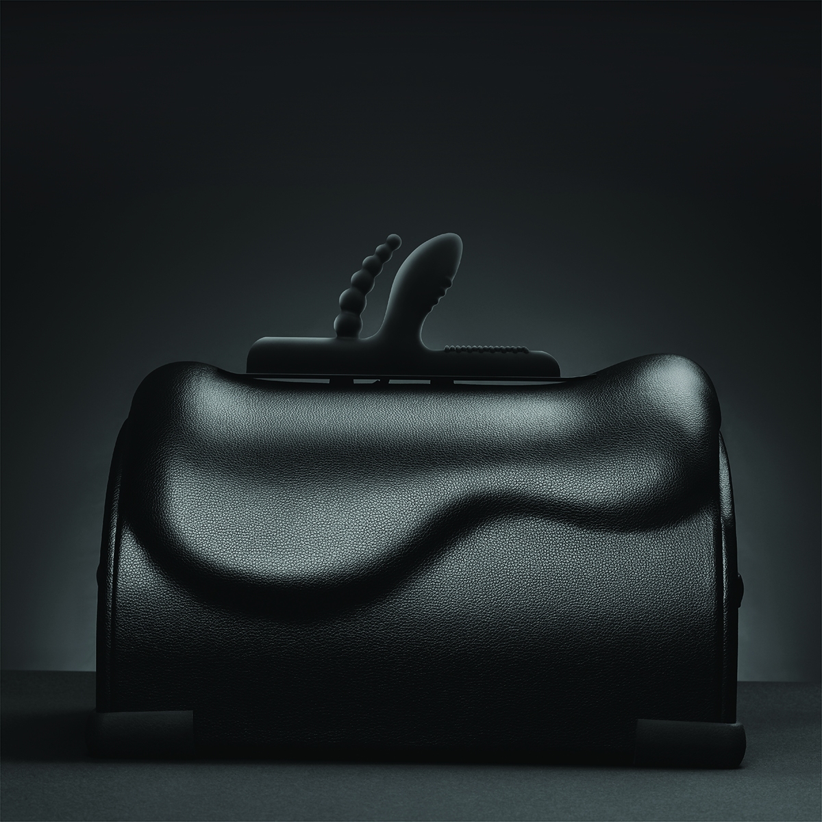 Close-up of the  Cowgirl vibrator for texture detail