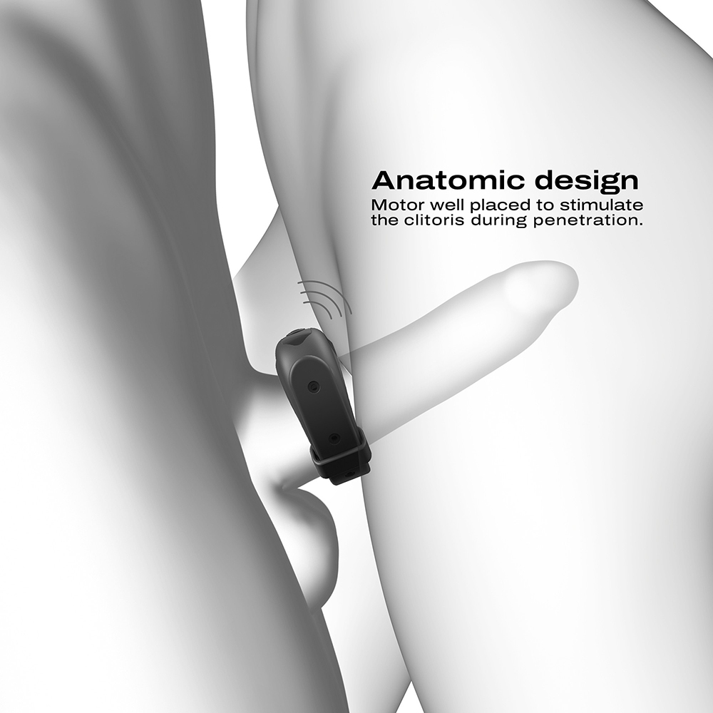 Close-up of the  Dorcel vibrator for texture detail