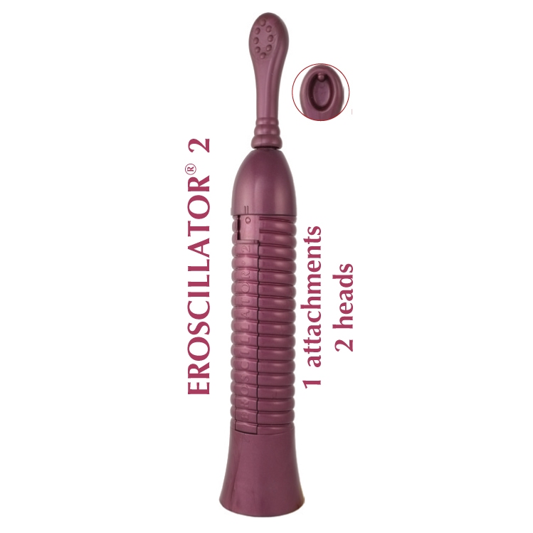 Close-up of the  Eroscillator vibrator for texture detail