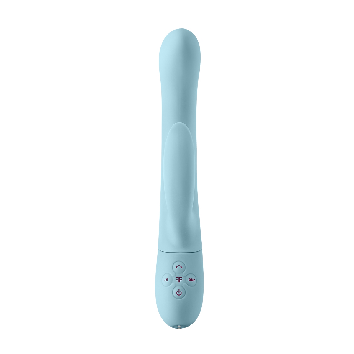 Product image of the Light Blue Femme Funn vibrator on clean background
