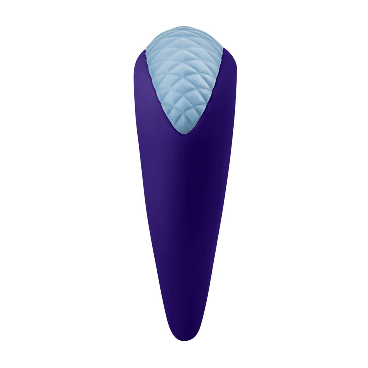 Close-up of the Purple Femme Funn vibrator for texture detail