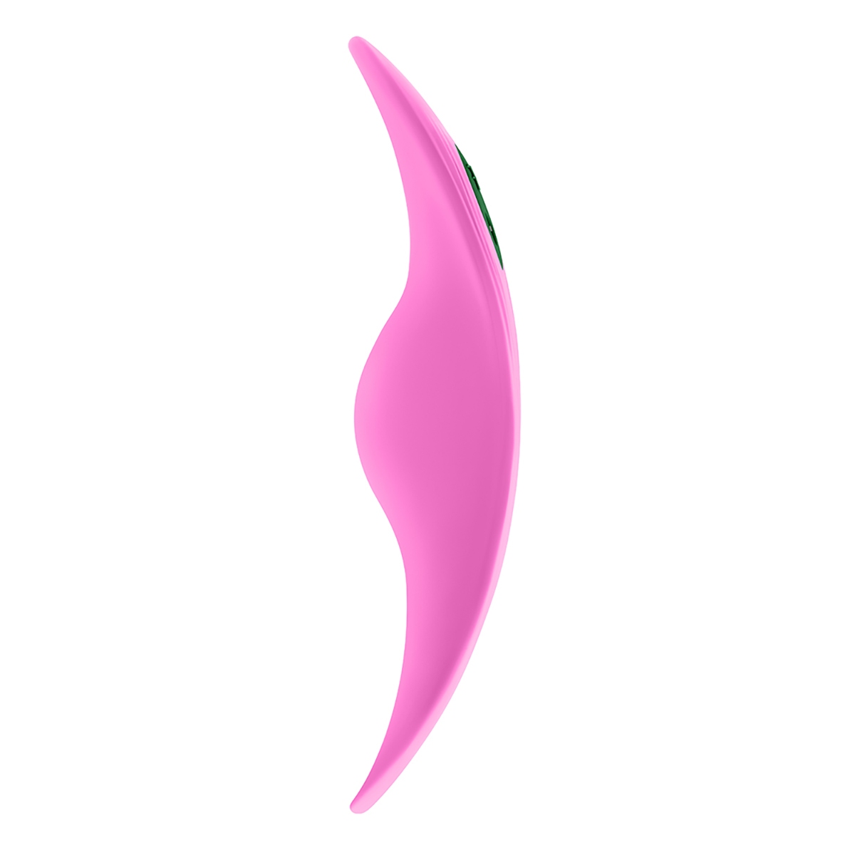 Angled view of the Pink Femme Funn vibrator designed for intimate use