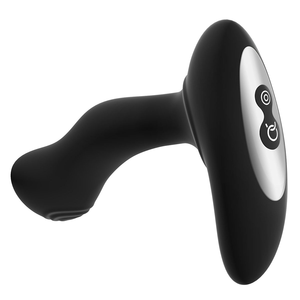 Product image of the Black FORTO vibrator on clean background
