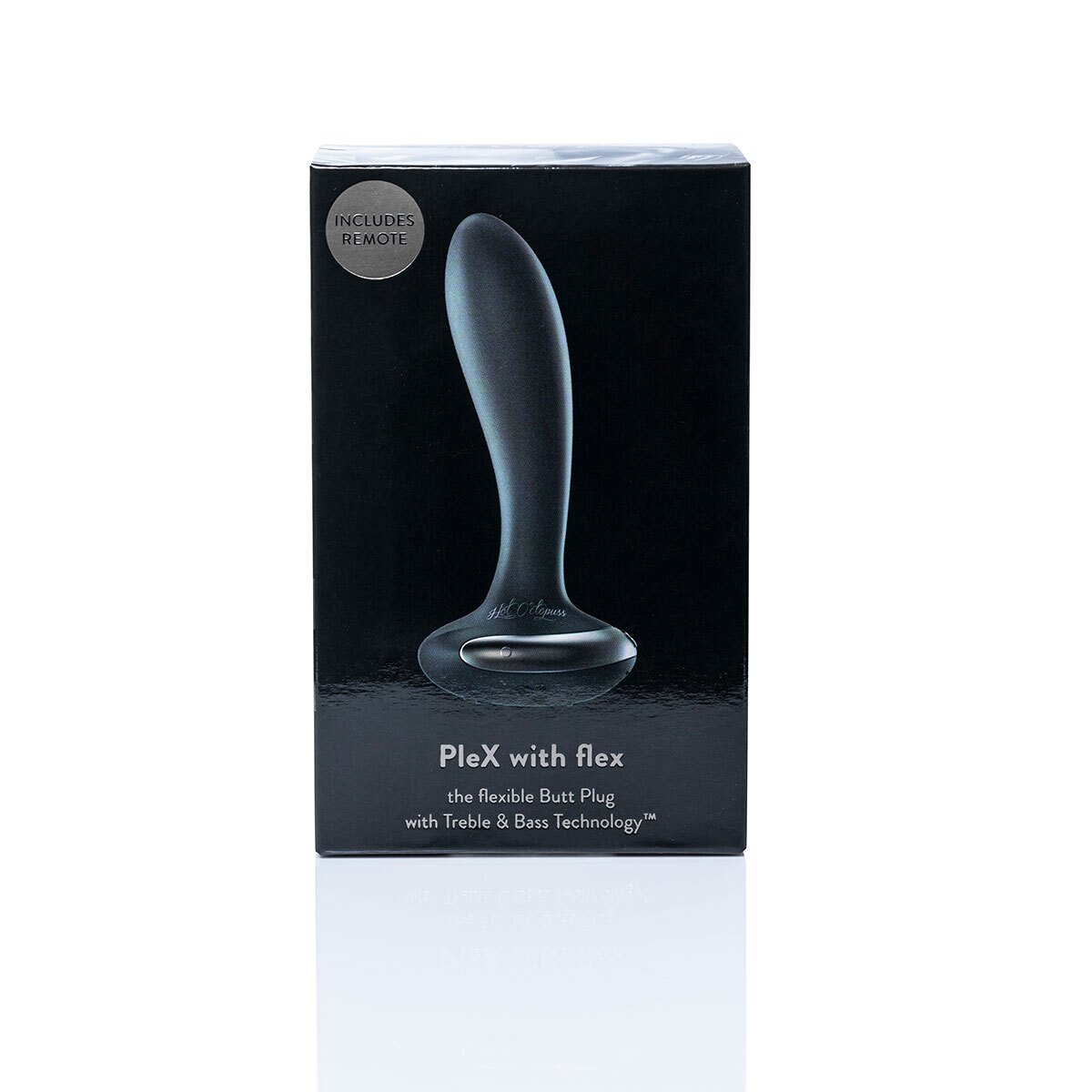 The  Hot Octopuss vibrator resting on soft fabric surface