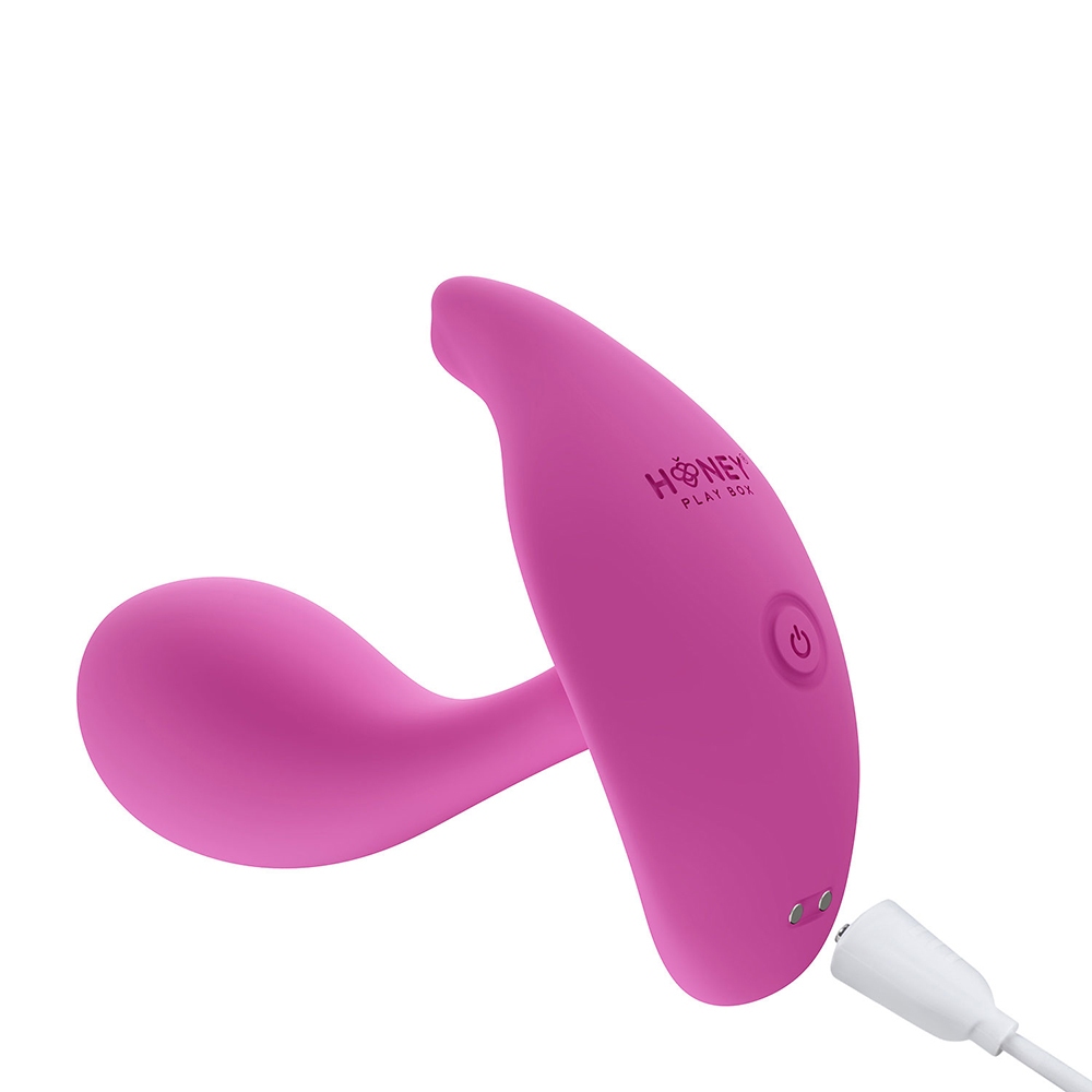 Product image of the  Honey Play Box vibrator on clean background